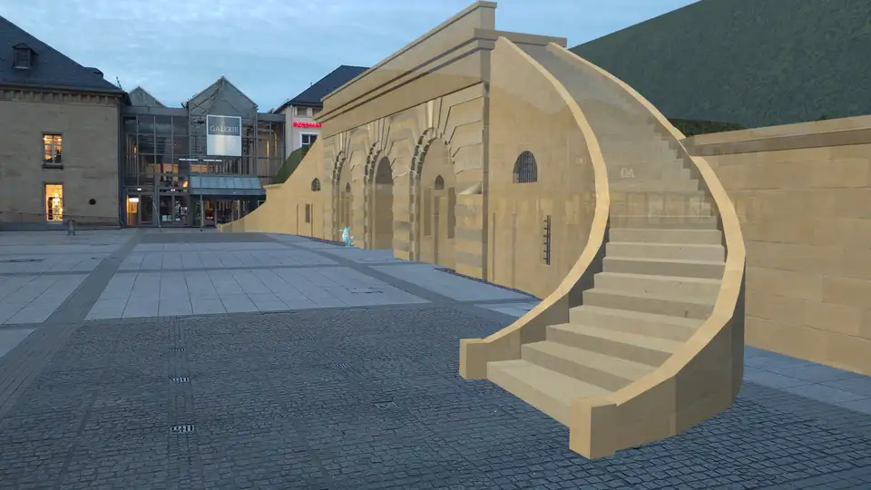 3 D Zeitreise in die Saarlouiser Vergangenheit