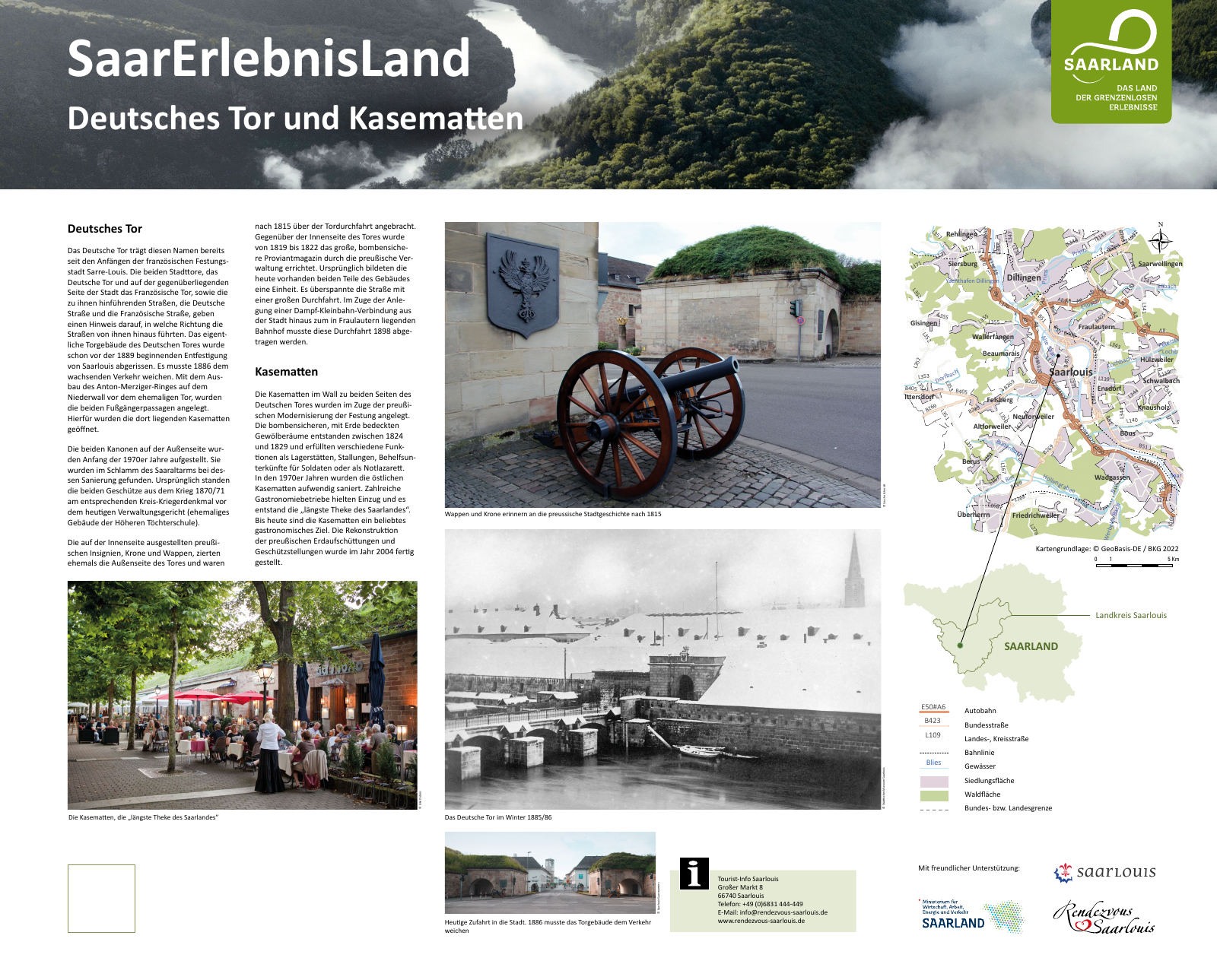 Deutsches Tor mit Kasematten