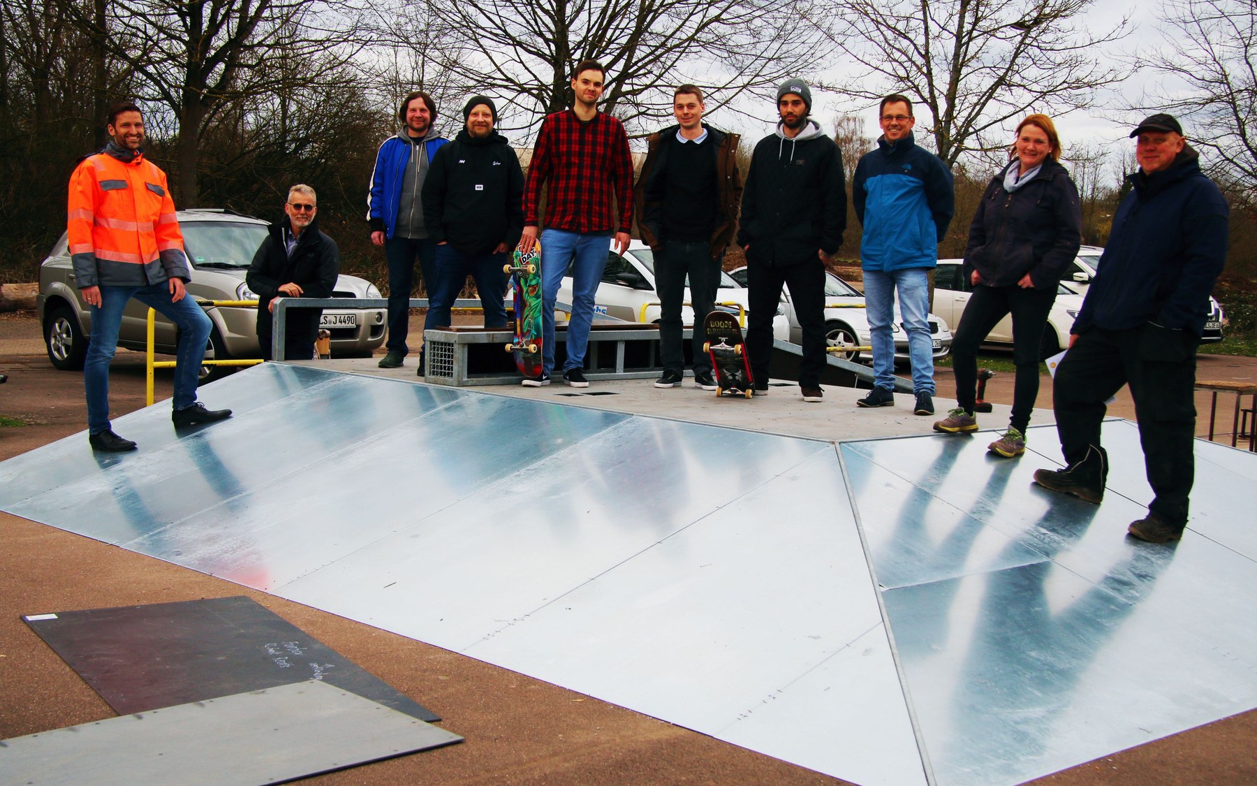 Skateanlage Saarlouis mit Bowl und Rampen