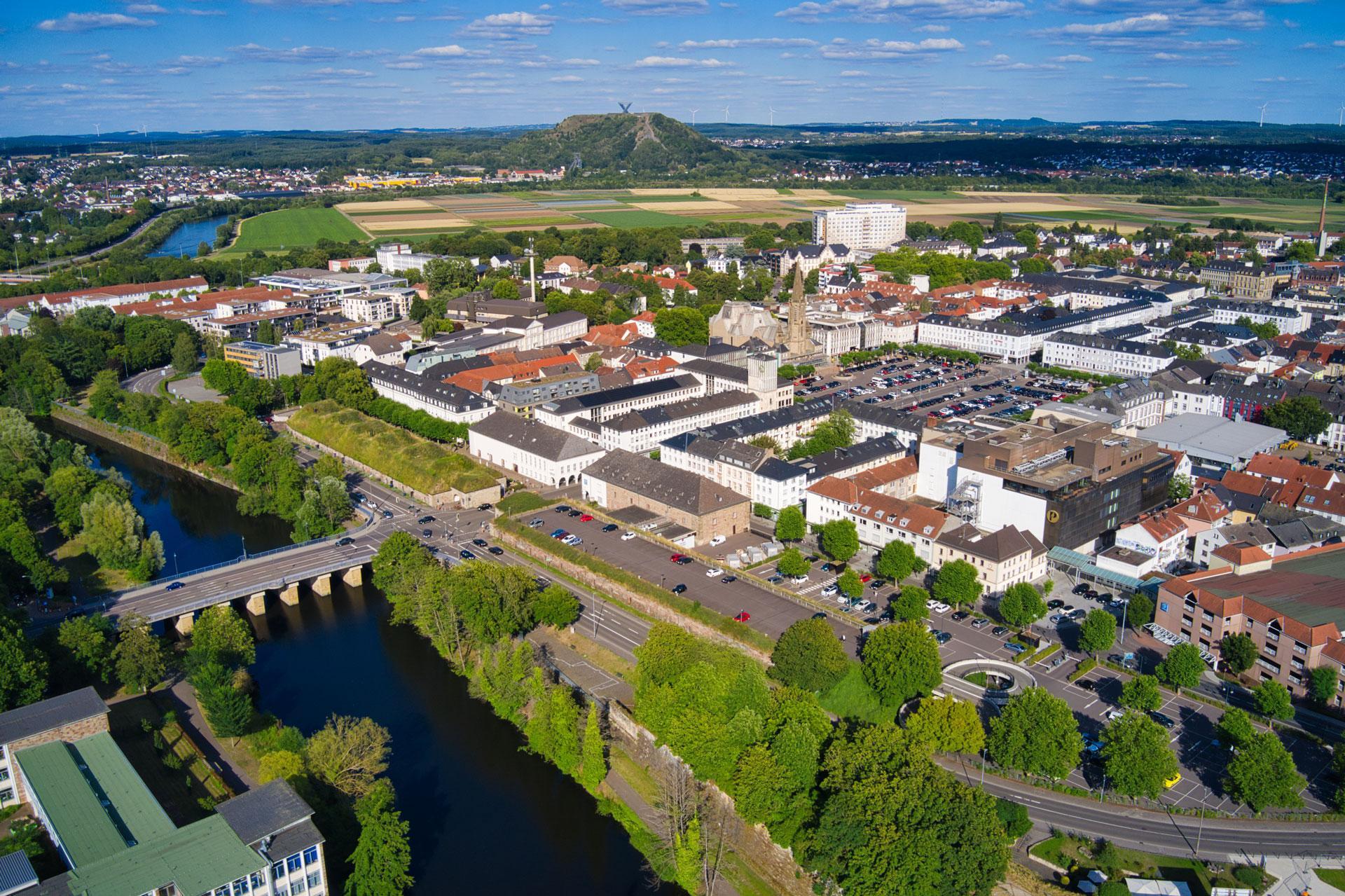 Stadtmotiv als Aufmacher für Festungsstadt Saarlouis