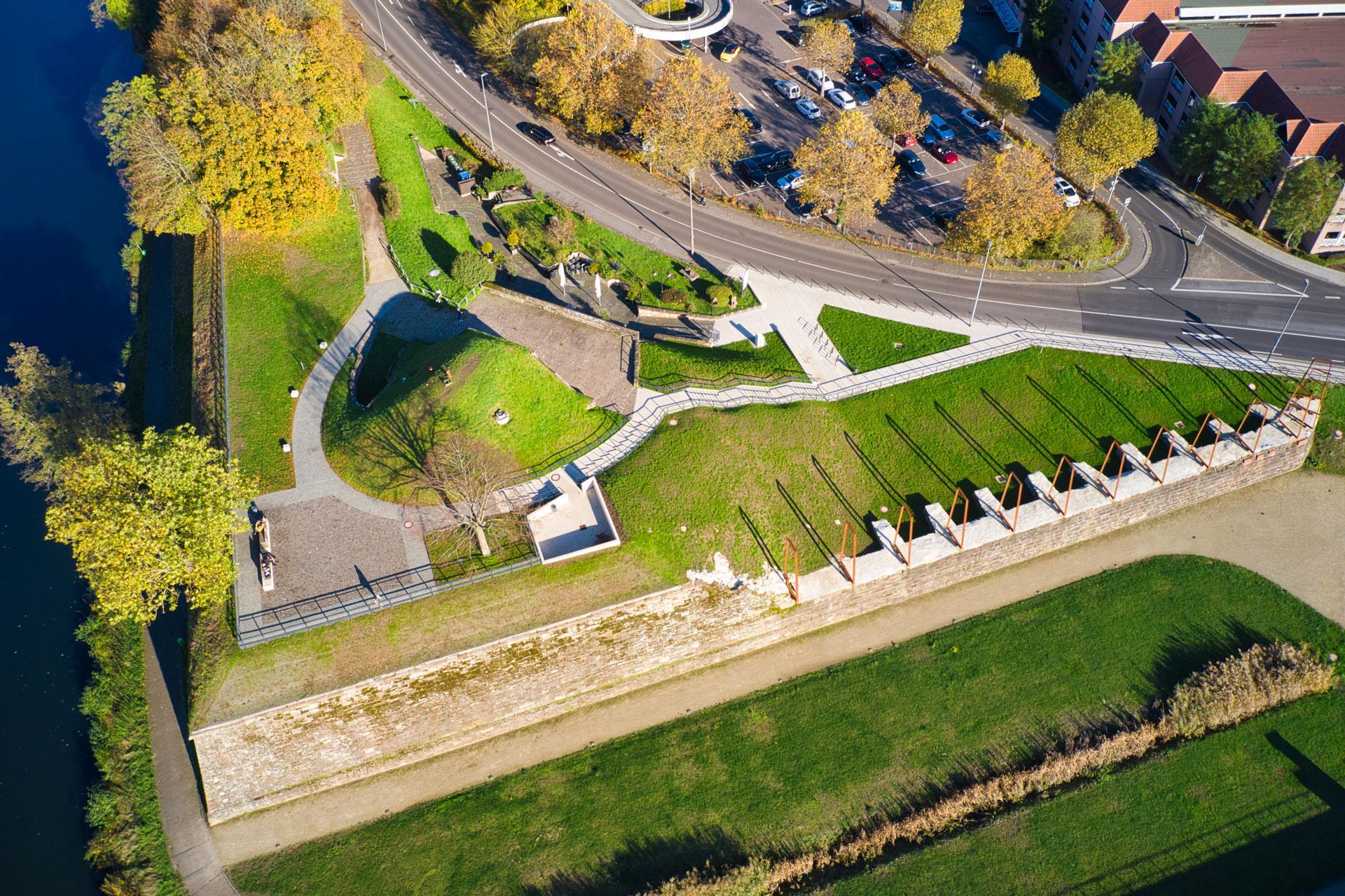 Ravelin V – historische Festungsanlage in Saarlouis