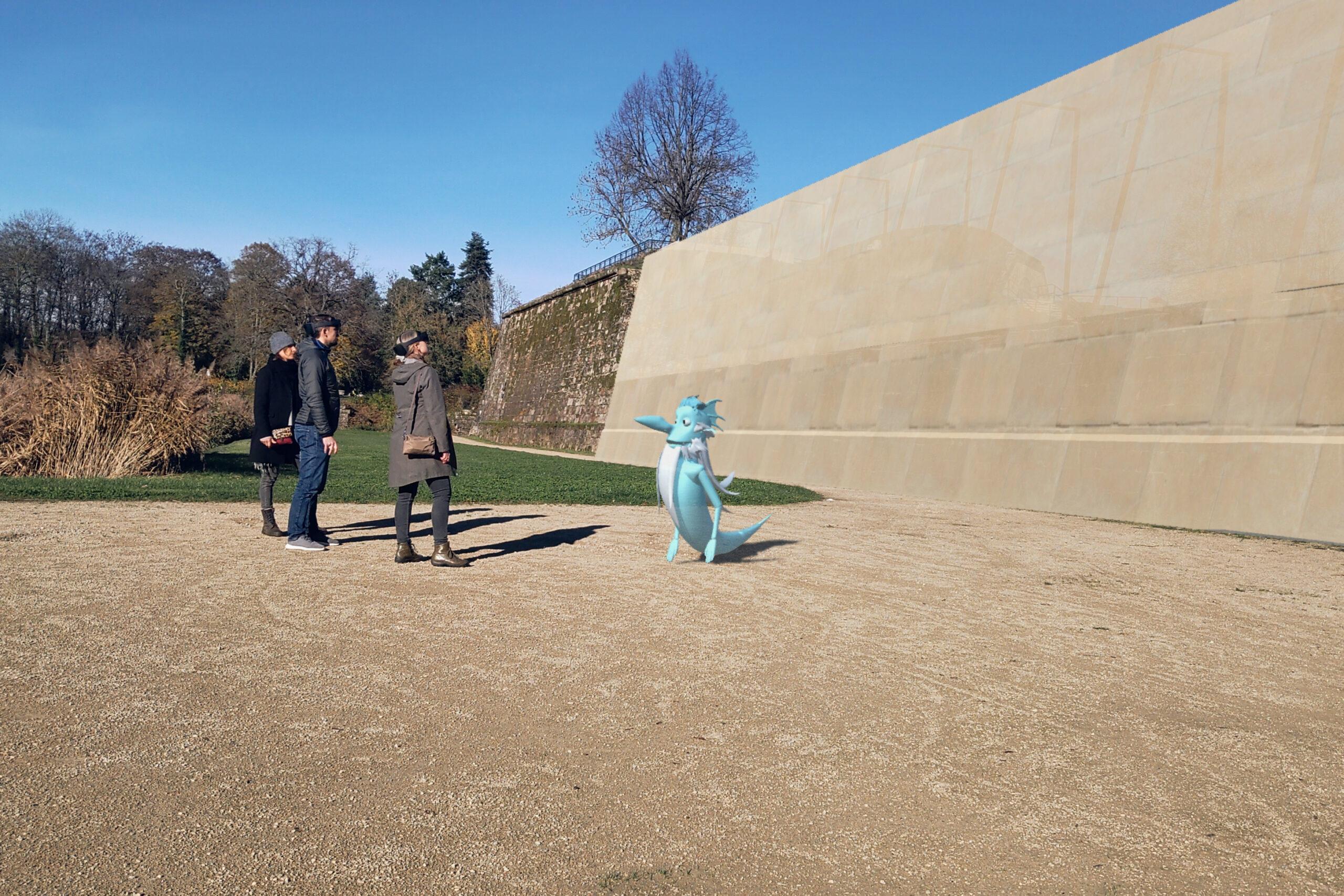 HoloLens-Führung vor Ort – Mixed-Reality-Erlebnis an der Festungsmauer